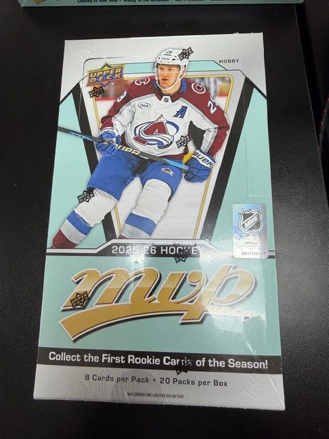 2025-26 MVP Upper Deck hockey Hobby BOX