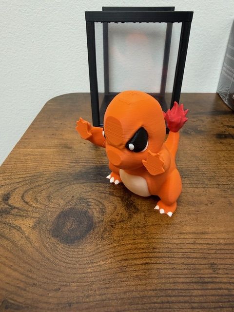 "Jealous" Charmander 3 D Printed