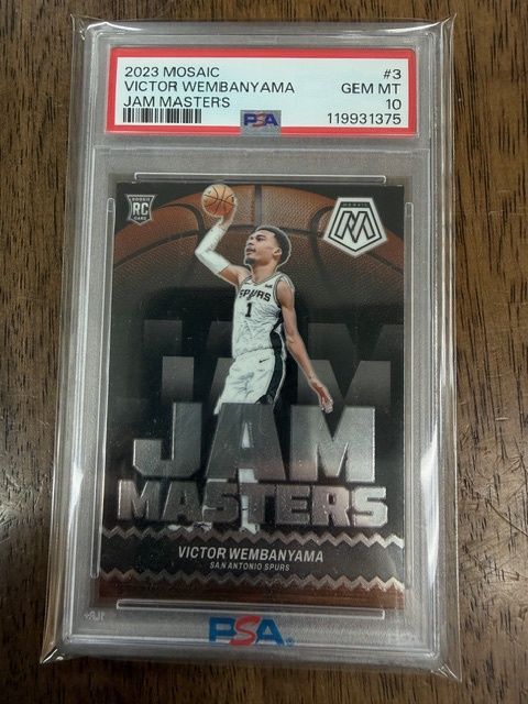 Victor Wembanyama Jam Masters RC PSA 10