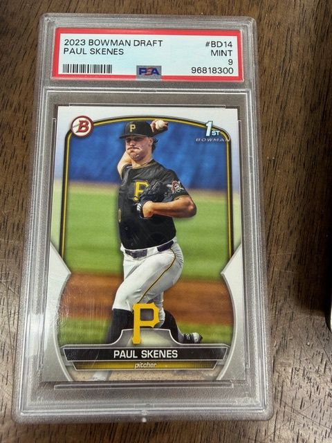2023 Bowman Draft Paul Skenes PSA 9
