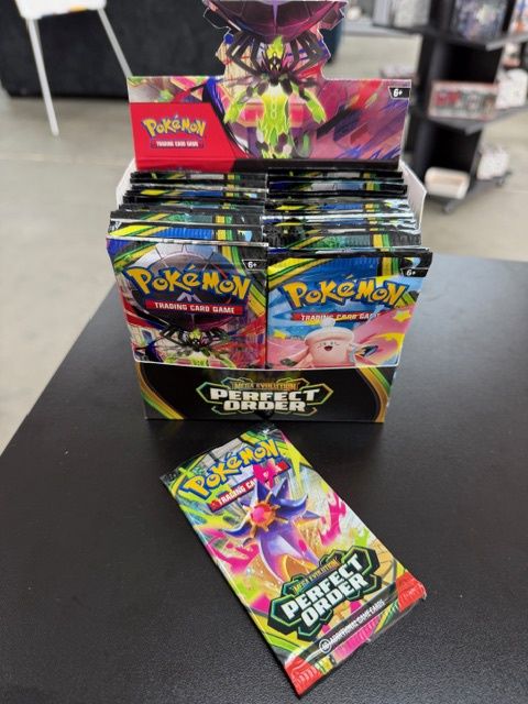 Pokemon Perfect Order  Mega Evolution Booster Pack