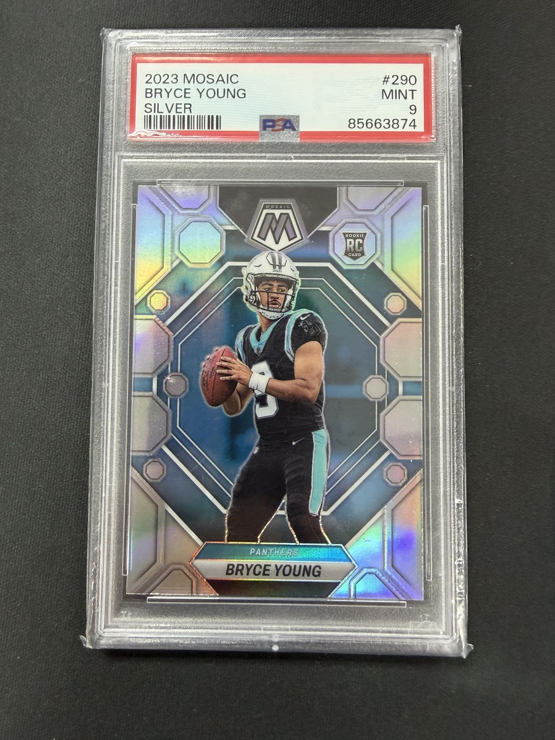 2023 Mosaic Silver Bryce Young PSA 9