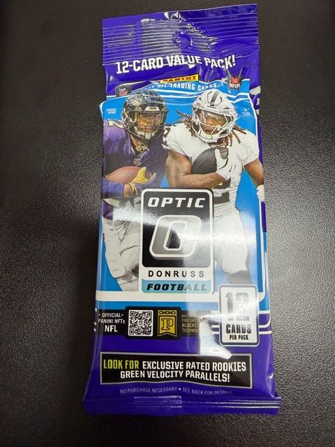 2025 Donruss Optic Football Fatpack