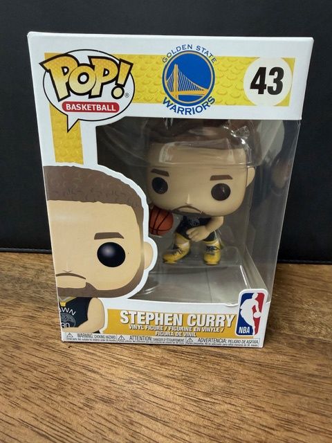 Funko Stephen Curry 43 NBA Golden State Warriors