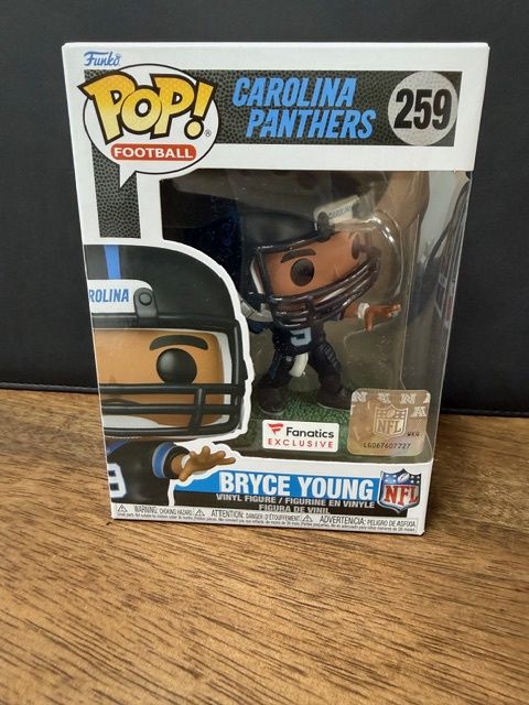 Funko Bryce Young 259 NFL Carolina Panthers Fanatics Exclusive