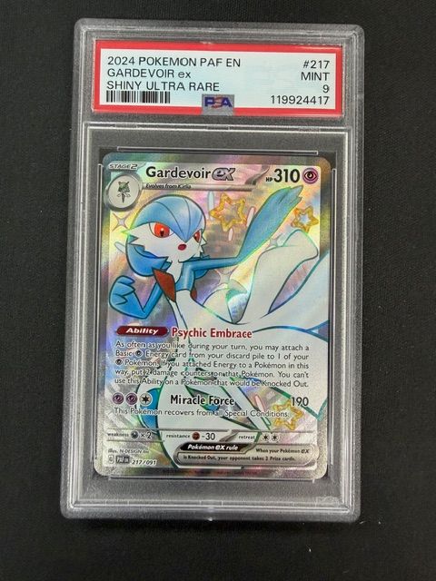 Gardevoir ex Shiny PSA 9 2024 PAF Ultra rare