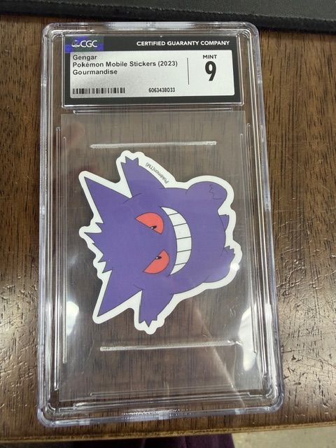 Gengar Sticker - Smile CGC 9