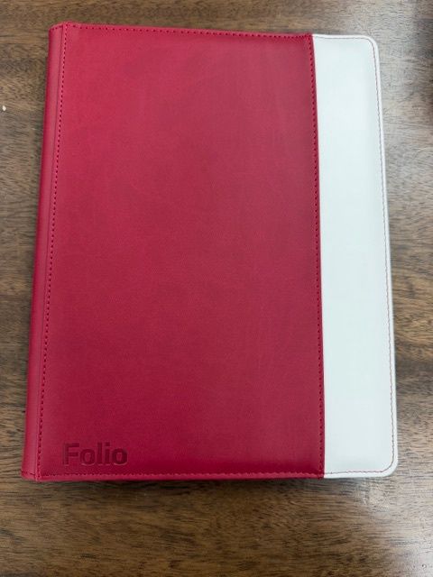 9 Pocket Side Loading Double Page Folio