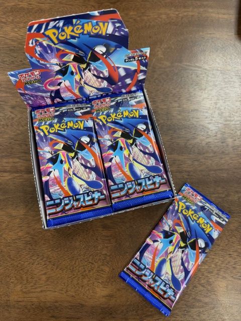 Ninja Spinner Japanese Pokemon Booster Pack