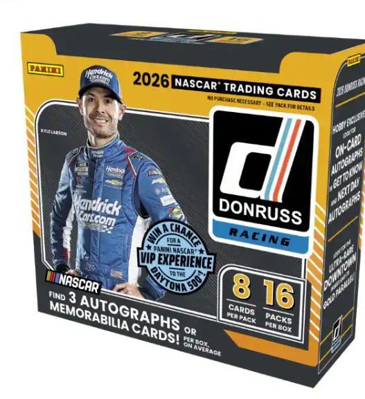 2026 Donruss NASCAR Racing Hobby Box