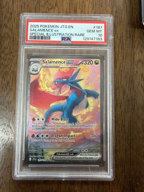 Salamence ex SIR 2025 PSA 10 Pokemon Journey Together