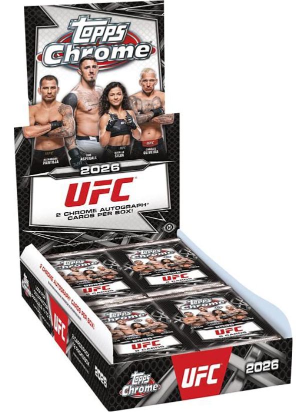 2026 Topps Chrome UFC Hobby Box