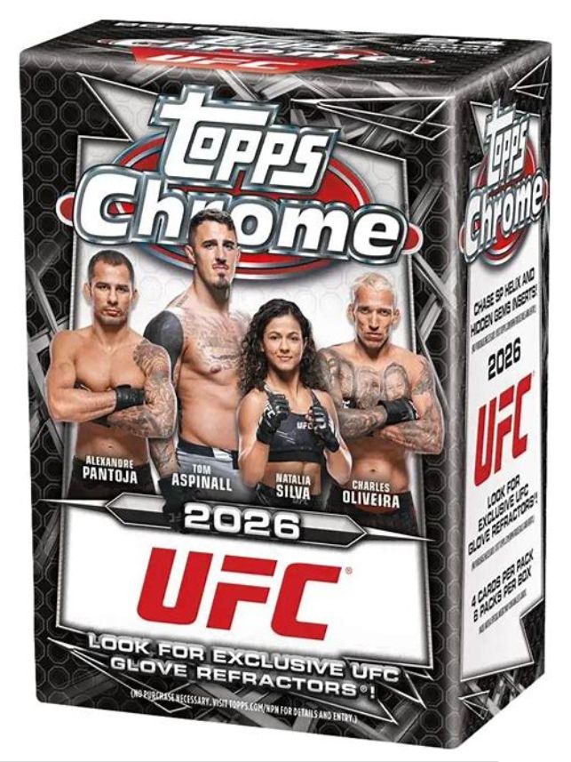 2026 Topps Chrome UFC Blaster BOX