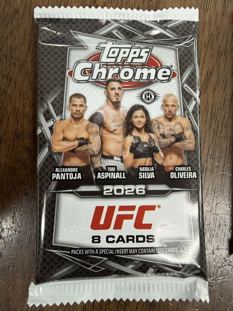 2026 Topps Chrome UFC Hobby PACK