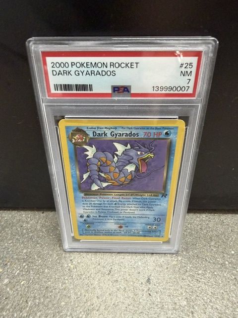 Dark Gyarados PSA 7 2000 Pokemon Rocket