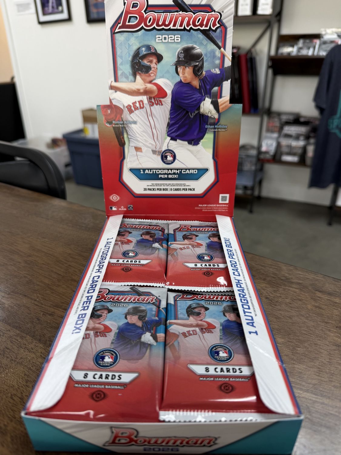 PACK 2026 Bowman Baseball Hobby Pack