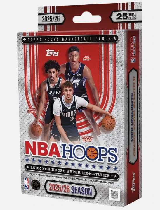 2025-26 Topps Hoops Basketball Hanger Boxes
