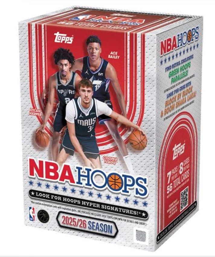 2025-26 Topps Hoops Basketball Blaster Boxes