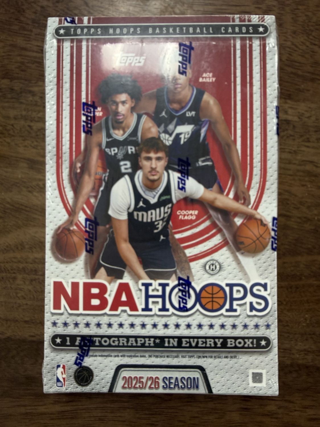 2025-26 NBA HOOPS Basketball  Hobby Box