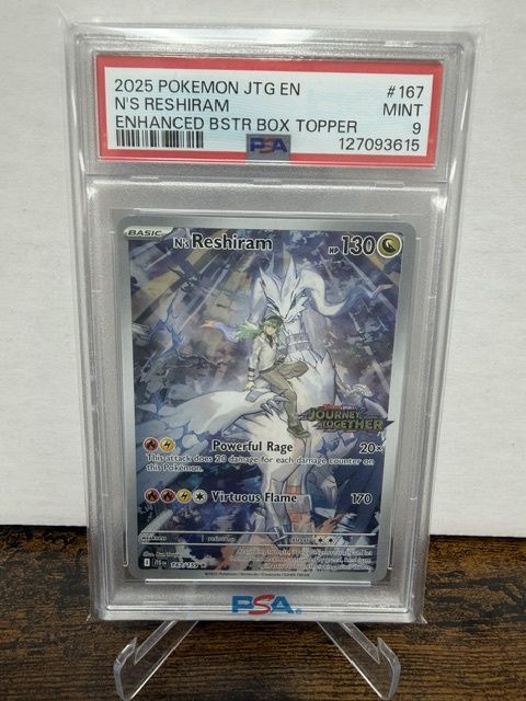 N's Reshiram Stamped JTG 167/159