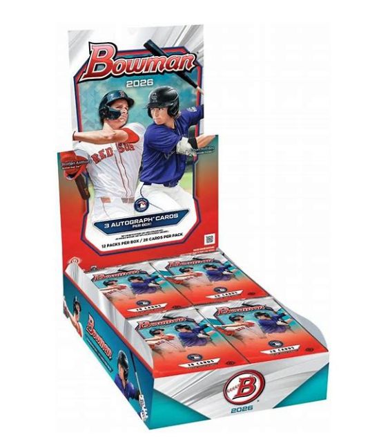 2026 Bowman Baseball Jumbo Box