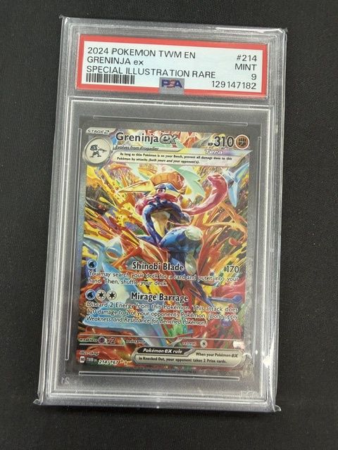 Greninja ex SIR Twilight PSA 9 #214