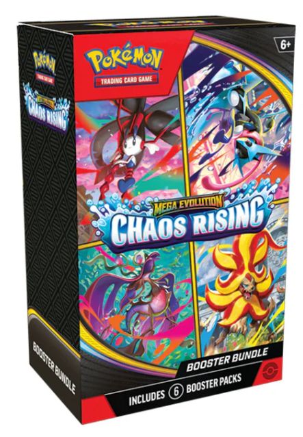 Pokémon Mega Evolution Chaos Rising Booster Bundle