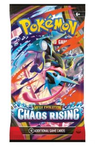 Pokemon Mega Evolution Chaos Rising Booster PACK
