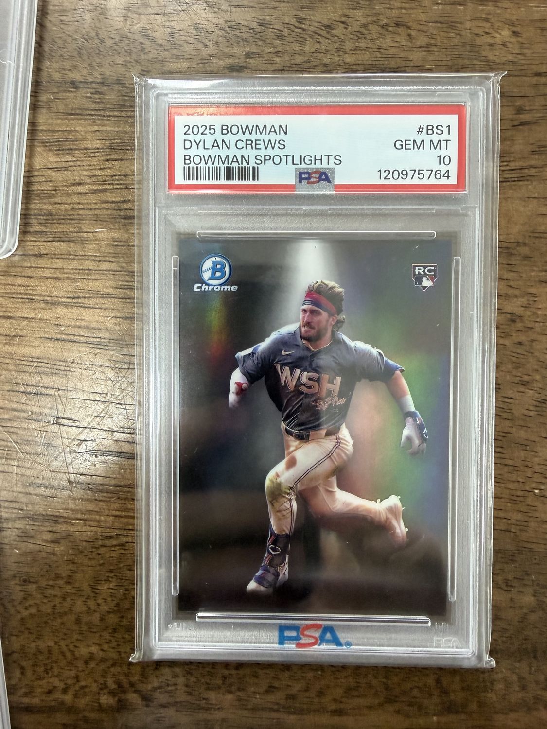 2025 Bowman Dylan Crews RC Spotlight #BS1 PSA 10