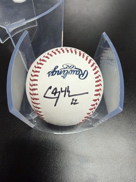 Clayton Kershaw JSA authenticated autographed baseball