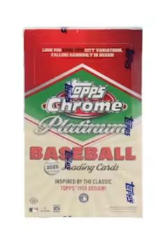 2025 Topps Chrome Platinum Baseball Hobby Box