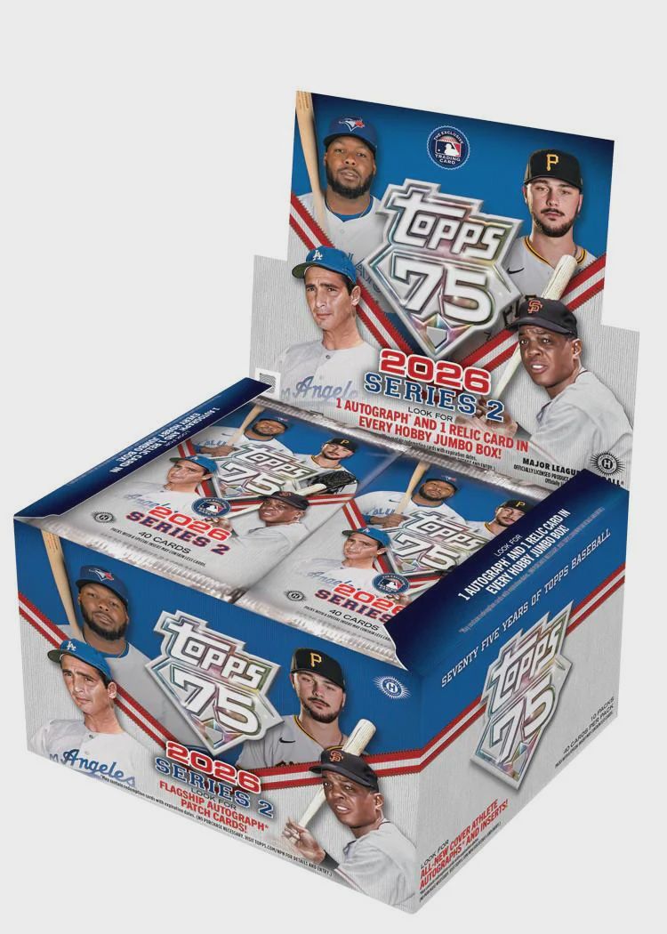 2026 Series 2 Baseball Jumbo Hobby Box