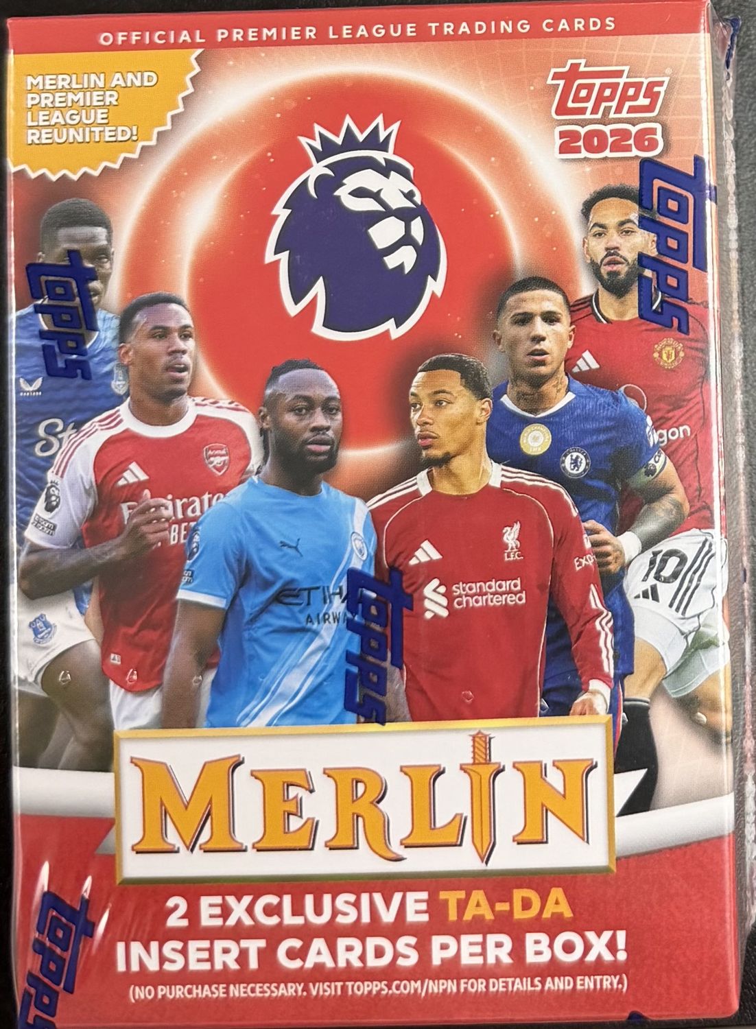 2026 Merlin Premier League Soccer Blaster Box