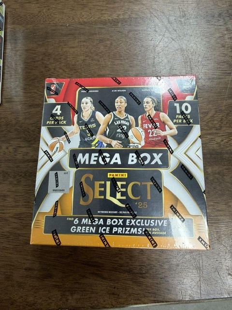 2025 Panini Select WNBA HOBBY Mega BOX