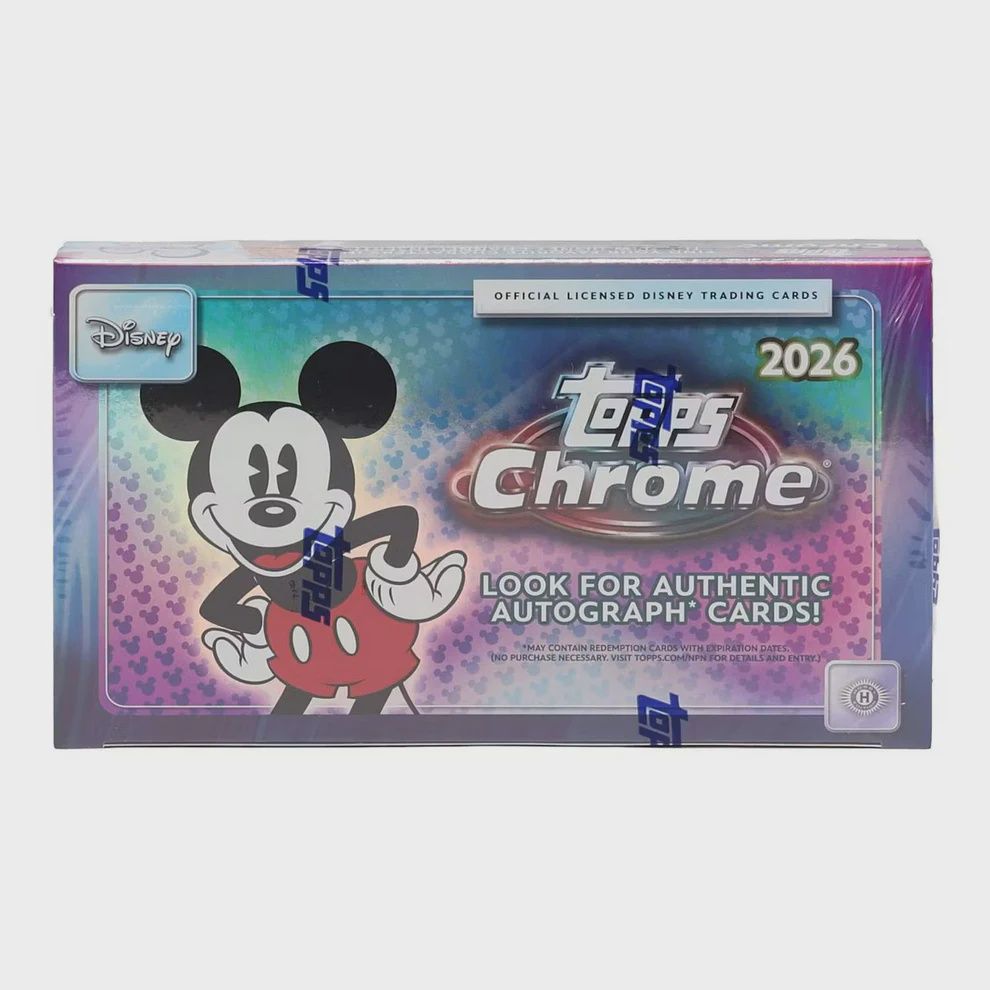 2026 Topps Chrome Disney Hobby Box