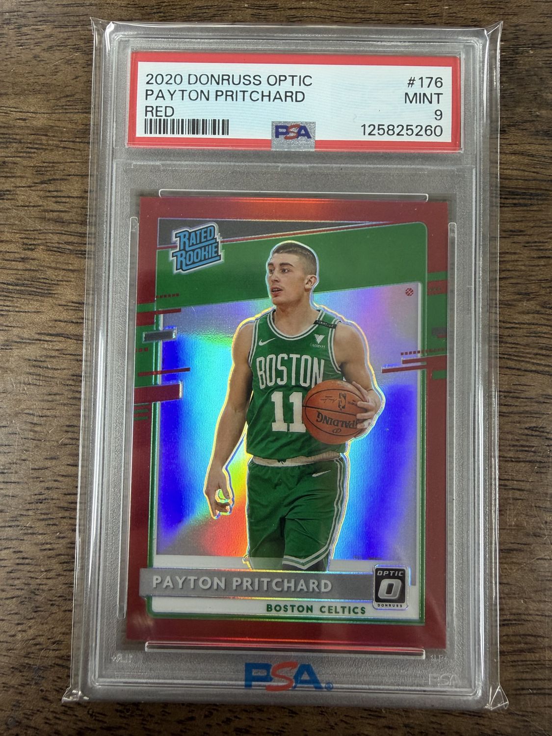 2020 Optic Payton Pritchard RC Red /99 PSA 9