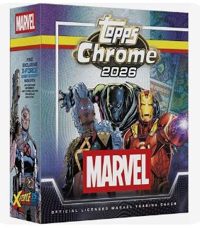 2026 Topps Marvel Comics Chrome Mega Box