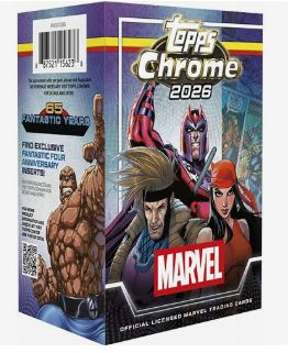 2026 Topps Chrome Marvel Blaster BOX