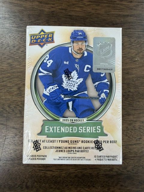 2025-26 Upper Deck Extended Series Hockey Blaster Box