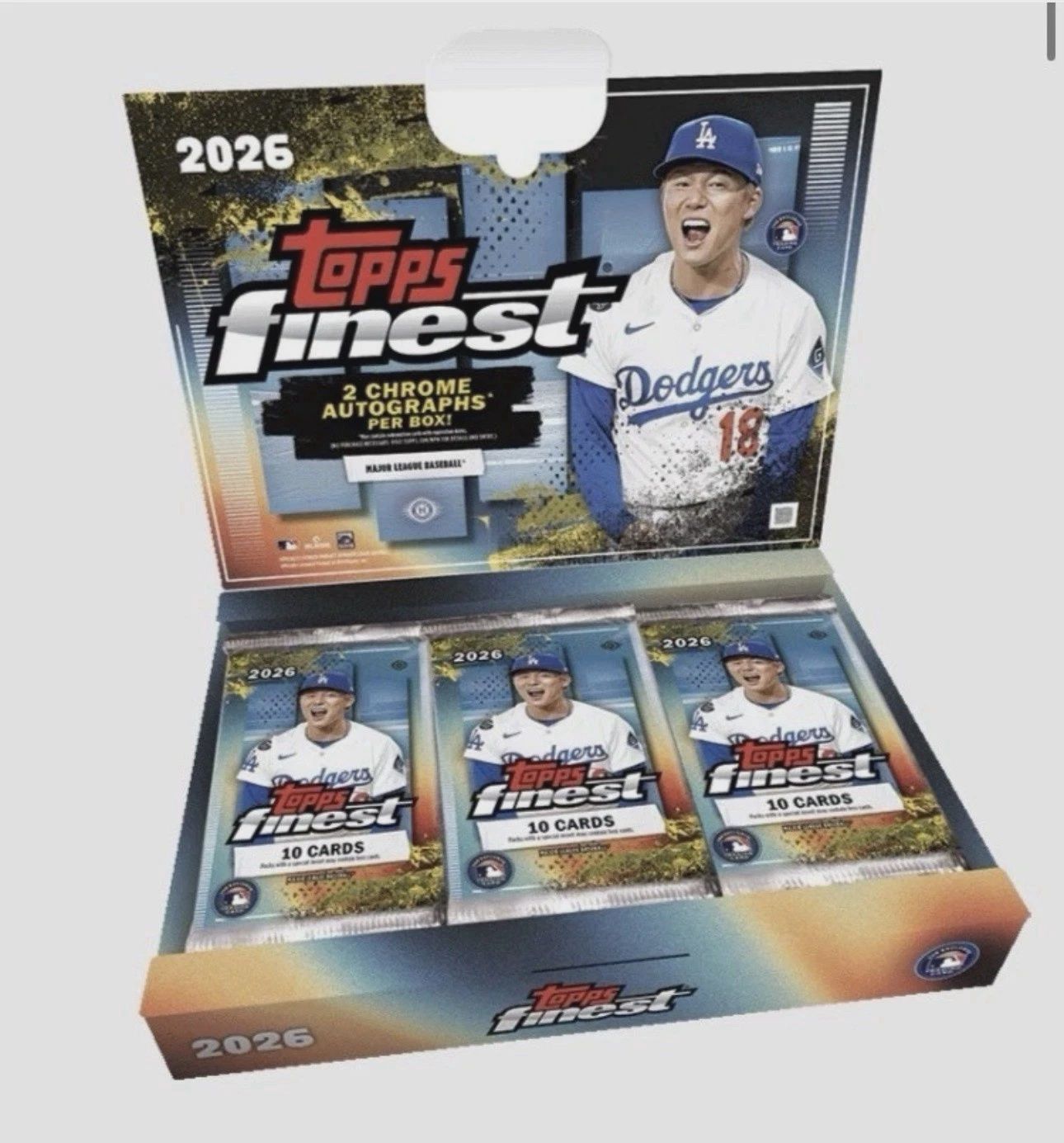 2026 Topps Finest Baseball Hobby Boxes