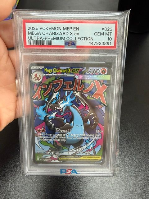 Mega Charizard X 023 Promo PSA 10