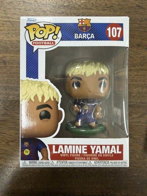 Funko: Lamine Yamal Barcelona #107