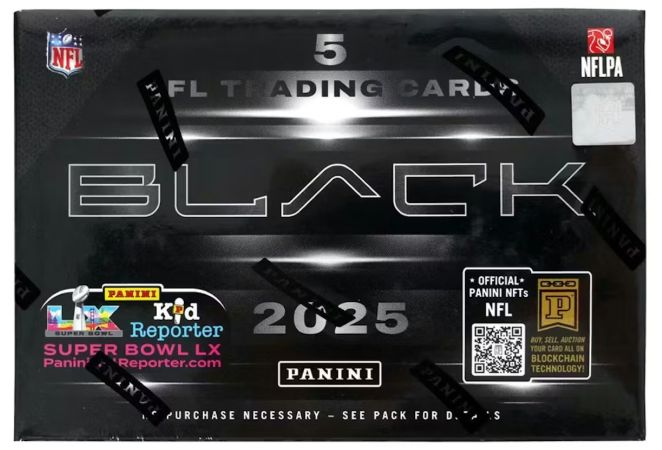 2025 Panini Black Football Hobby