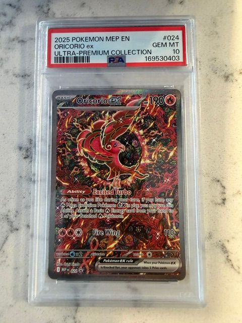 Oricorio ex UPC 024 Promo PSA 10