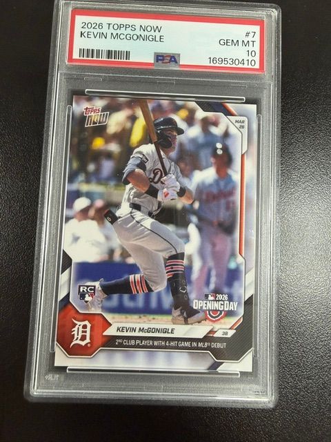 2026 Topps Now Kevin McGonigle