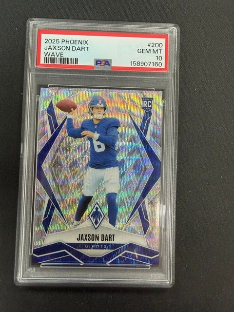 Jaxson Dart Wave 2025 Phoenix PSA 10 /199