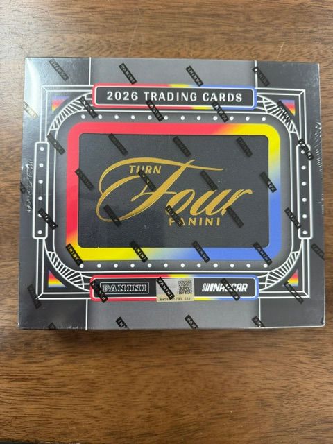 2026 Panini Turn Four Racing Hobby Box