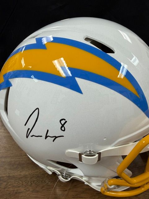 Omarion Hampton Autographed Authentic Full Size Helmet Beckett COA