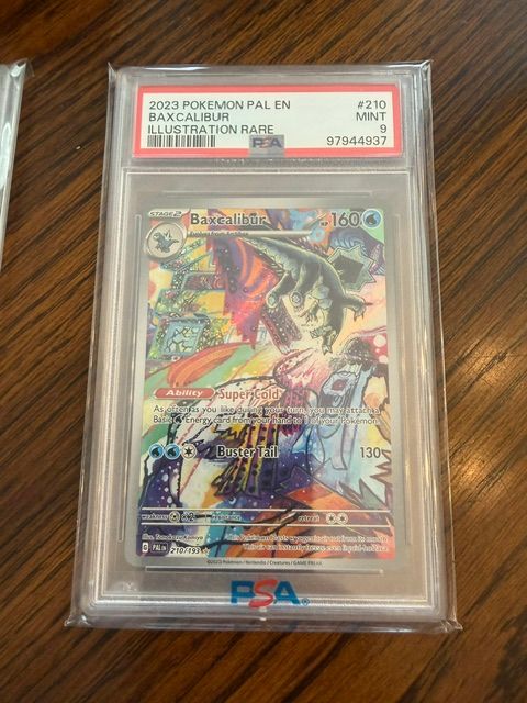 Baxcalibur IR Paldea Evolved #210 PSA 9