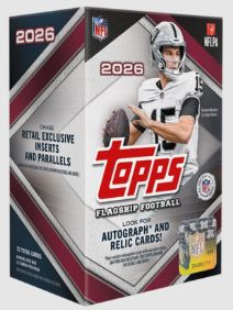2026 Topps Flagship Football Value Blaster Box